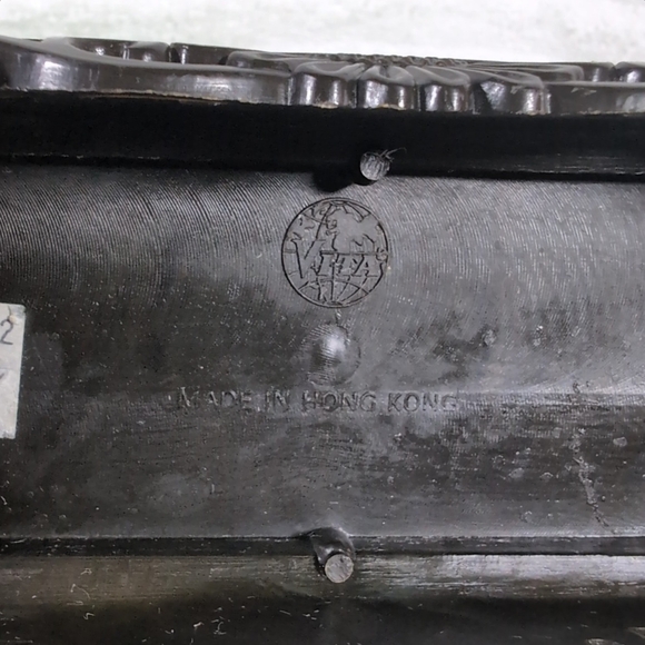 Vita Faux Jade Asian Woman Hong Kong Figure Girl Statue Decor Plastic Vintage - Picture 7 of 9